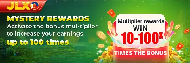 JLXO welcome bonus promotion banner